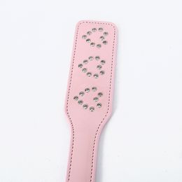 HotX Nieuwe Stijl Hartvormige Sexy Roze Kunstleer Spanking Paddle Straffen Sex Accessoires voor Volwassenen SM Product Paren