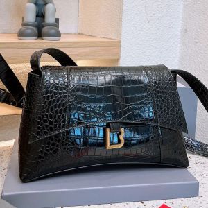 Zandlopertas Designertassen Heren Crossbody Handtas Leren schoudertassen Flap Wallet Grote capaciteit Winkelhandtassen Krokodil Messenger Commuter aktetas