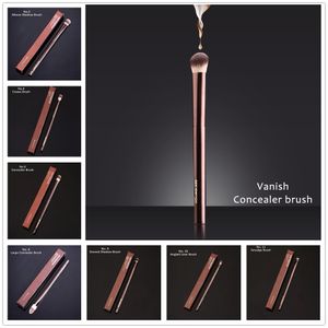 Pinceles de maquillaje de reloj de arena Sombra de ojos pequeña Mezcla de pliegues Delineador de ojos Corrector Cosméticos Blender Tools Brush No.3 4 5 8 9 10 11 12 14 Vanish Concealer