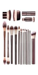 Pinceaux de maquillage sablier No1 2 3 4 5 7 8 9 10 11 Vanish Veil Ambient DoubleEnded Powder Foundation Cosmetics Brush Tool 17model7557587