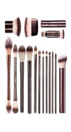 Handglijm make -upborstels No1 2 3 4 5 7 8 9 10 11 Vijn Veil Ambient Dubbiend Powder Foundation Cosmetics Brush Tool 17Model1822407