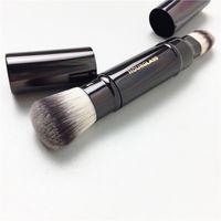 Sourceau de maquillage de teint ￠ double extr￩mit￩ r￩tractable - The Powder Concealer Beauty Cosmetics Brush Blender Tools
