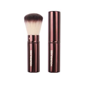 Zandloper intrekbare fundering make -up borstel zachte vlekkeloze reisformaat fundering poeder blush schoonheid cosmetica borstel gereedschap epacket