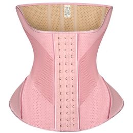 Zandloper Taille Corset Latex Taille Trainer Body Shaper Shapewear Vrouwen Fajas Colombianas Afslanken Buik Schede 15 Stalen Botten 240220