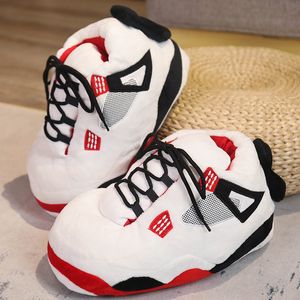 House Floor Menwomen Winter Basketball Sneaker Sneaker Home Sliders Tlines intérieures Slippers Funny 230718 209 S