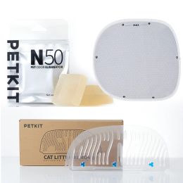 Freaking pour Petkit Pura Max Remplacez les accessoires Mat Eliminator Exclusion pour le litière de chat Auto-clienage Cube déodorant N50