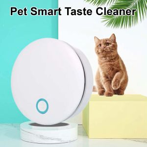 Huisbrekende slimme kattengeurzuiveraar voor katten kattenbak deodorizer automatische huisdiertoiletlucht zuiveraar honden katten zwerfvuil deodorant