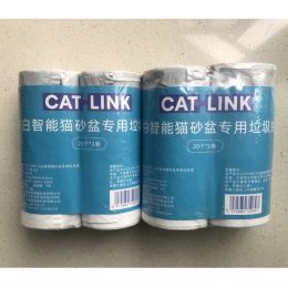 Utilisation de la crispillage pour les toilettes de toilettes de chat Catlink Sac à ordures Sacs de merde de poubelle Auto-nettoyage de litière de chat auto-nettoyage