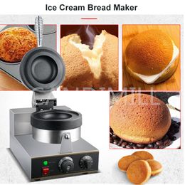 Artefacto de desayuno para el hogar, calentador de helados, equipo de procesamiento de alimentos, máquina comercial para sándwiches y pasteles de mano, 1300W