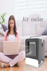 Dormitory Portable Mini Personal Air Climatiner Cooler Machine Table Fan pour Office Summer Problèbre Tool3747711