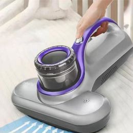 Petit aspirateur portatif électrique domestique anti-acariens à haute aspiration pour éliminer les acariens sur le lit