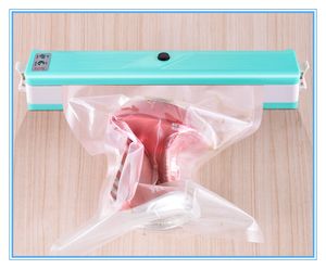 Household Food Vacuum Sealer 220V Packaging Machine Film Sealer Food Vacuum Packer Including 15Pcs Bags