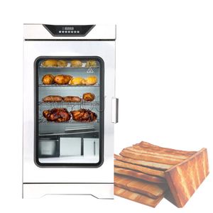 Horno para ahumar con Control remoto inteligente para el hogar, astillas de madera eléctricas, uso de carne, horno para salchichas pequeñas, pescado y tocino ahumado