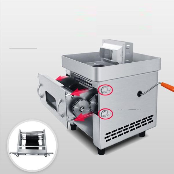 Machine électrique de découpe des aliments, cuisine domestique, fromage, carottes, trancheuse de viande congelée avec lame en acier inoxydable, 220v 110v