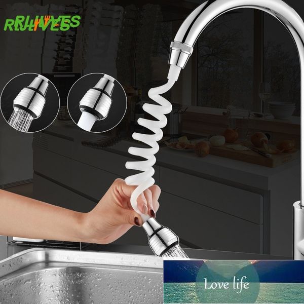 Robinet de cuisine domestique, arroseur allongé, tuyau Long, Portable Korah rétrécissement, mousse de douche, prolongateur de robinet