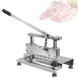 Máquina de sierra manual para huesos para el hogar para aserrar huesos Cortador de carne de pollo y pescado crudo