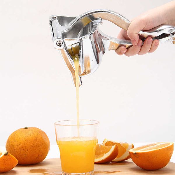 Presse-jus manuel domestique en alliage d'aluminium pression manuelle r grenade orange citron canne à sucre outil de fruits de cuisine 210628