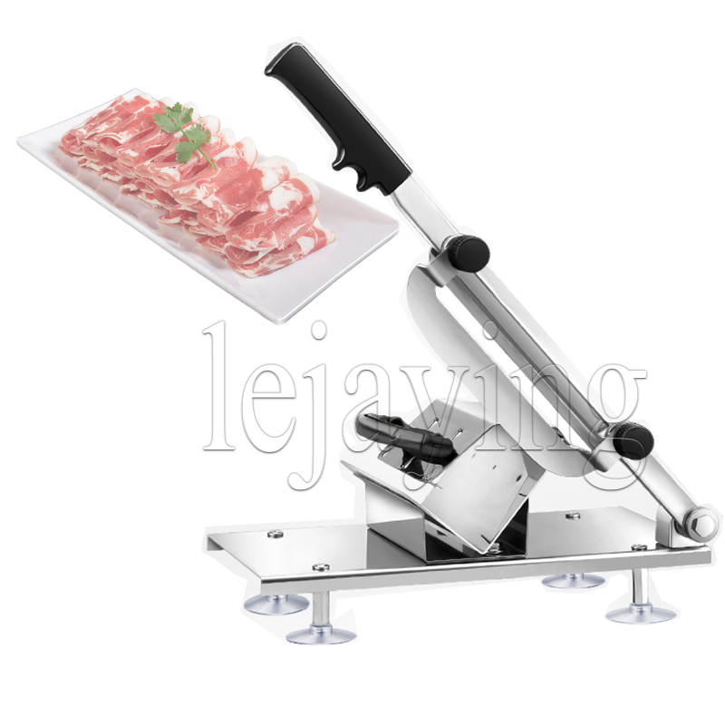 Household Manual Lamb Slicer Frozen Meat Cutting Machine Beef Herb Mutton Cutter