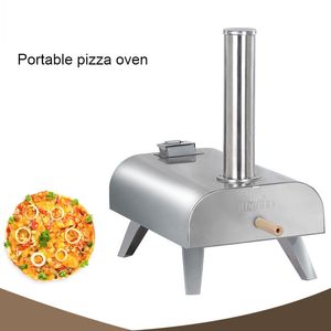 Huishoudelijke draagbare Pizza Oven Roestvrij staal BBQ Oven Outdoor Barbecue Oven voor kampeerpicknicks