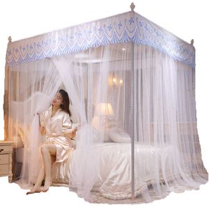 Huishoudelijke prinses 1,5 m bed 1.8 beugel codering muskietennet dubbellaagse zomer Europese stijl