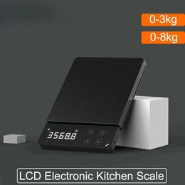Balances domestiques DUKA ATuMan ES1 08KG LCD balance électronique numérique multifonction HD rétro-éclairé alimentaire pour cuisine 231010