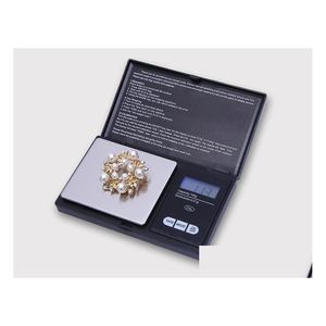 Huishoudelijke schalen Hoge kwaliteit Pocket Mini Digital Scale 100G x 0,01G Elektronische precieze sieraden Precisiekeuken met LED -achtergrondverlichting DHVJW