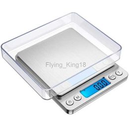 Huishoudweegschaal NIEUW 500/0,01g 3000g/0,1g LCD Draagbare Mini Elektronische Digitale Weegschaal Pocket Case Postal Keuken Sieraden Gewichtsweegschaal 240322
