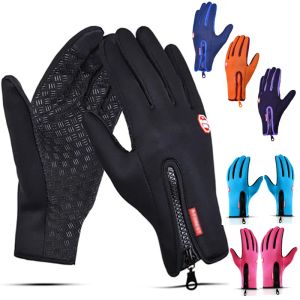 Household Sundries Autumn Winter Gloves For Men Women Touchscreen Warm Outdoor Cycling Climbing Driving Motorcycle Cold Gloves Windproof Non-Slip