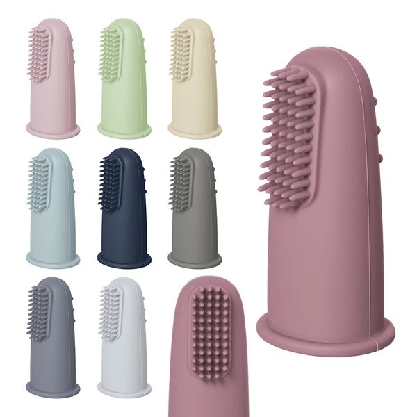 Terrages ménagers Silicone bébé brosse à dents moelle