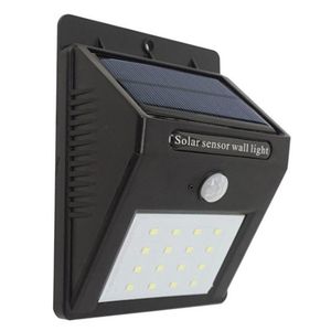 Huishoudelijke diversen Smart Outdoor Waterdichte Tuinverlichting Mensen Lopen Licht van Menselijk Lichaam Inductie 100LED Solar Small Wall Light XG0154