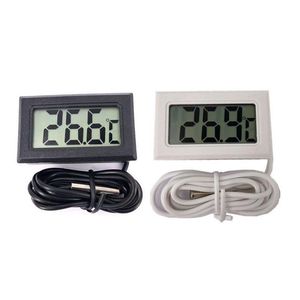 Thermomètres domestiques Mini thermomètre électronique numérique Lcd Instruments de température capteur testeur de température Durable compteur précis goutte Dhb60