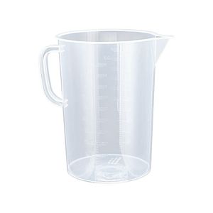 House Hould Portable Clear Plastic Graduated Mesury Cupws Baking Beaker Liquid Mesure Puce Transparent Cup Cuper Container