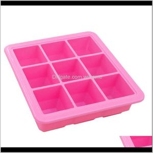 Huishoudelijke Organisatie Home GardenCubes Sile Mold Baby Storage Fruit Borst Milk Zer Ice Cube Maker Box Container Candy Bar Flessen Kruiken