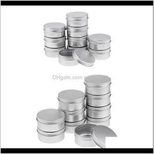 Huishoudelijke Organisatie Home GardenPerfeclan 20 Stks 50 / 150ml Lege Aluminium Tin Jar Pots voor Lip DIY Aessory Storage Flessen Jars Drop De