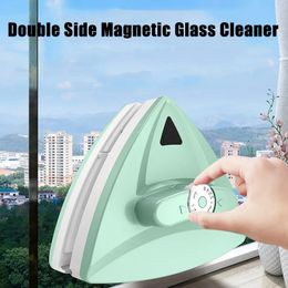 Entretien ménager autre organisation Nettoyer de fenêtres magnétiques réglables 340 mm Double Brush Glass propre Balconie surface d'essuie-glace 230926