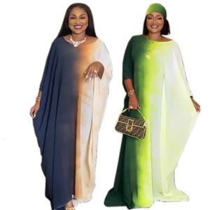 Houseofsd Dernière Abaya Fashion African Femmes Muslim Dress Kaftan Dubai Robes décontractées turques avec intérieure et écharpe pour Lady 240415