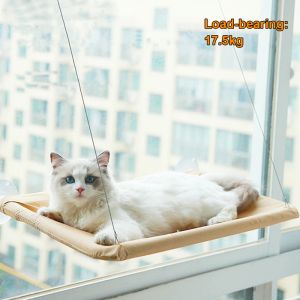 Huizen huisdier hangmat bed kat nest met mat plank stoel bed katten hangende bedden met 17,5 kg voor katten raam hangmat