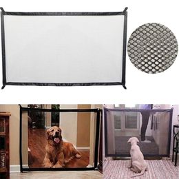 Mise à niveau des maisons pour améliorer le filet d'isolation pour chien Nano Offset, en acier inoxydable et en nylon, clôture pliable portable pour animaux de compagnie, barrière de sécurité pour chien