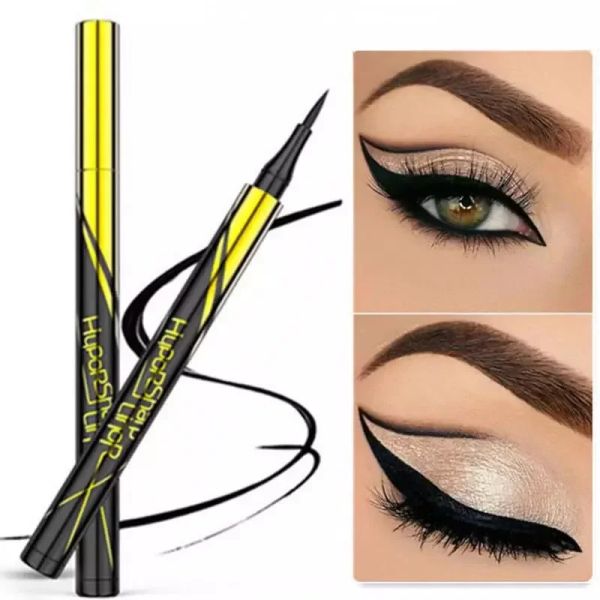 Maisons imperméables noirs liquides eye-liner crayon à grands yeux de maquillage pour un stylo œil longlasting maquillage en douceur