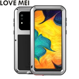 Huizen dla xiaomi mi 11 case lovemei shock vuil wodoodporny metalowy pancerz pokrywa dla xiaomi mi 9 mi 10 pro mi 11 pro case