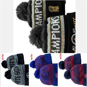 Houston 2022 Wereldkampioenreeks Beanies Beanie H Noord -Amerikaanse honkbalteam Side Patch Winter Wool Sport Gebreide hoed Skull Caps A0