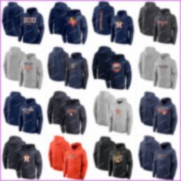 Houston'astros''hoodie Hombres Mujeres Jóvenes Oliva 2024 Salute to Service Therma Performance Pullover Sudadera con capucha de béisbol roja personalizada