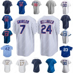 Shota Imanaga Baseball Jersey Christopher Morel Ian Happ Nico Hoerner Michael Busch Dansby Swanson Cody Bellinger Seiya Suzuki Justin Steele Assad Ryne Sandberg