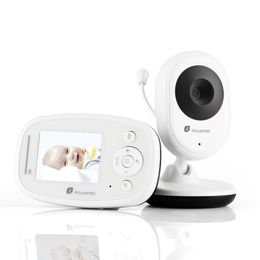 HOUZETEK 820 Baby Monitor met MIC, dus u kunt met uw baby praten via de tweerichtingsfunctie van Audio