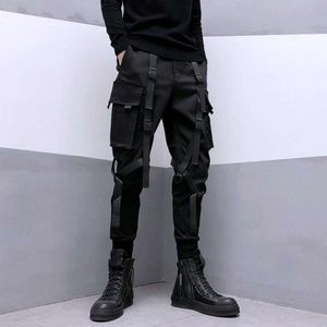 Houzhou Techwear Black Pantal