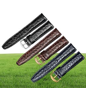 Howk crocodile en cuir bracelet substitut iwc set en cuir authentique portugais 7 PORTOFINO Pilot Series Watch Strap T1907081009740