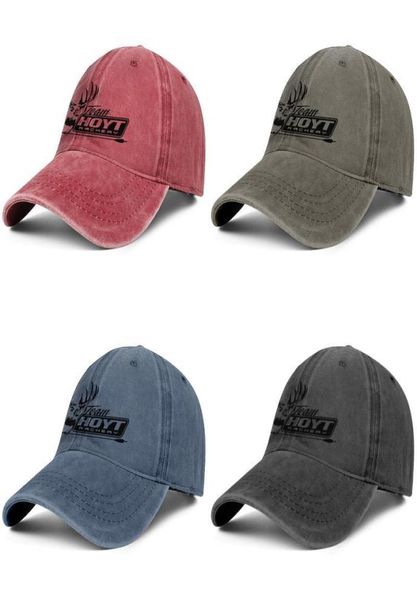 Hoyt – casquette de baseball en denim unisexe, Logo de l'équipe de tir à l'arc, chapeaux élégants vintage personnalisés, drapeau américain 8916938