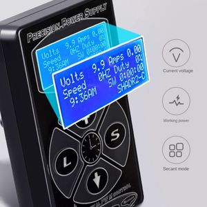 HP-2 Digital LCD Tattoo Alimentation Hurricane Rotary Tattoo Machine Tattoo Supplies Permatent Making Tattoo Power Alimentation