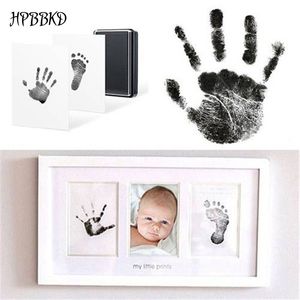 HPBBKD Baby Handprint Footprint Non-Toxic Newborn Imprint Hand Inkpad Watermark Infant Souvenirs Casting Clay Toys Gift -015