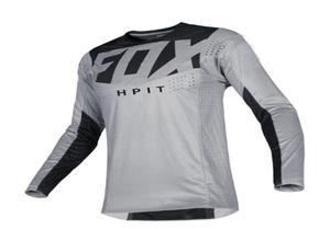 Hpit Fox Nouvelle manche à manches longues en downhill en jersey de montagne T-shirt Mtb Maillot Bicycle de vélo uniforme Vêtements moto de moto1715070